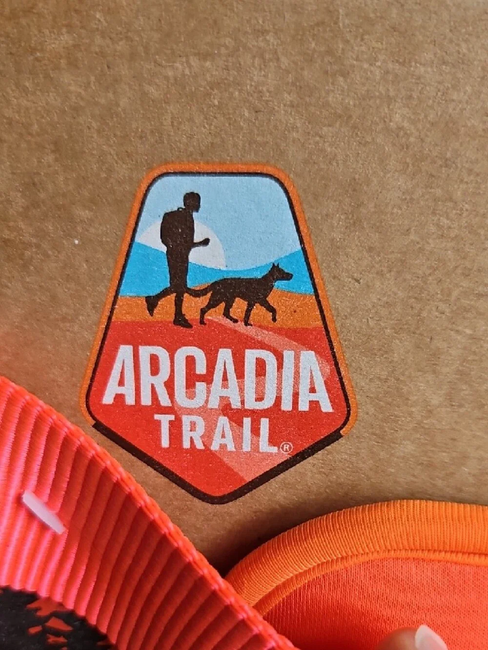 NWT Arcadia Trail Size X-Large Bright Orange Neoprene Dog Harness
